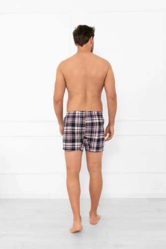 Pánské boxerky Brit Italian Fashion - bavlna, kostkované, klasické