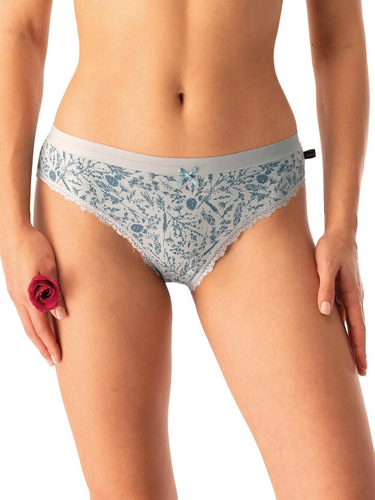 Dámské kalhotky LPR 830 Key mint green - bavlněné, 2 balení v krabičce, pohodlné a klasické