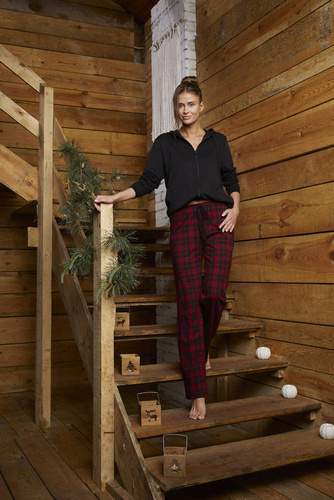 Ordesa Pyžamové kalhoty Italian Fashion - potisk