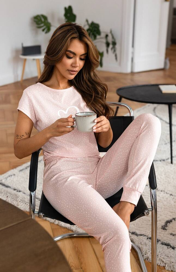 Dámské pyžamo Only Love Sensis - světle růžové