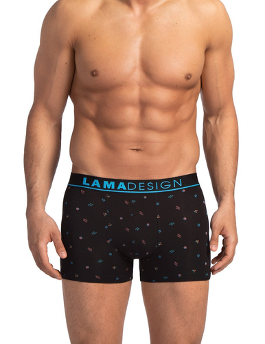 Pánské boxerky Lama M-1068 SZG – bavlna, elastické, pohodlné