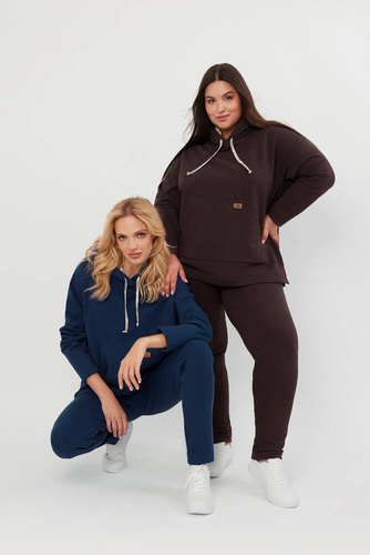 Lagos Dámské tepláky Italian Fashion - hnědé