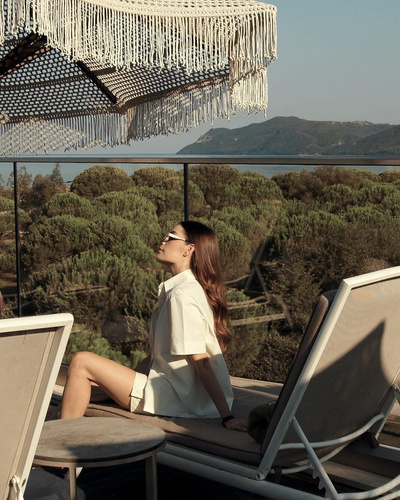 Dámské pyžamo Sensis Ophelia limetkové – letní, 100% bavlna