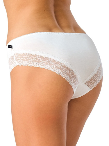 Dámské kalhotky mini bikini LPB 111 Key – viskóza s krajkou, 2 ks