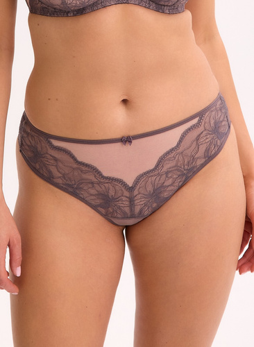 Figs GFB 1315 Liora Braziliany Gaia fialovo-růžové krajkové dámské bikiny