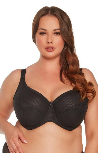 BSM 1058 Polovyztužená maxi podprsenka Sonia Gaia - černá