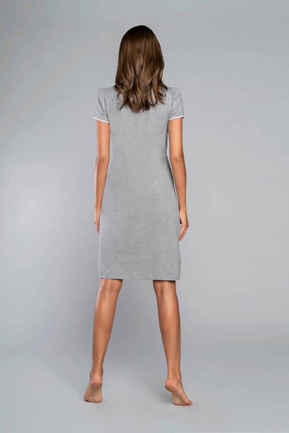 Carlina Těhotenská a kojící košilka Italian Fashion - melange/pink