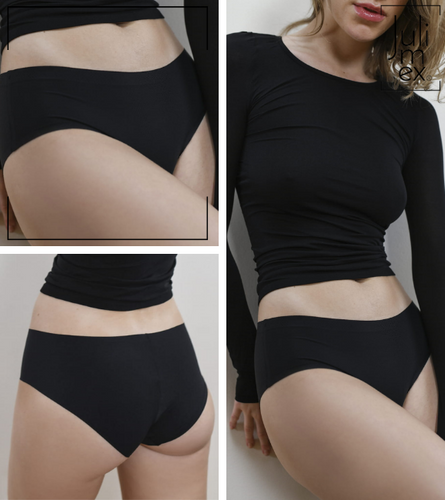Figi Simple Panty  - czarny