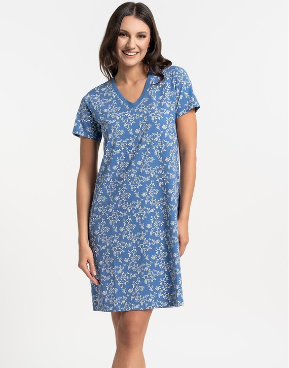 Dámská noční košile Moraj PDK2700-009 bavlna V výstřih pohodlí