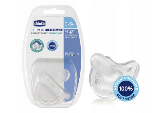 Chicco PhysioForma Měkká ortodontická gumová figurína 0+