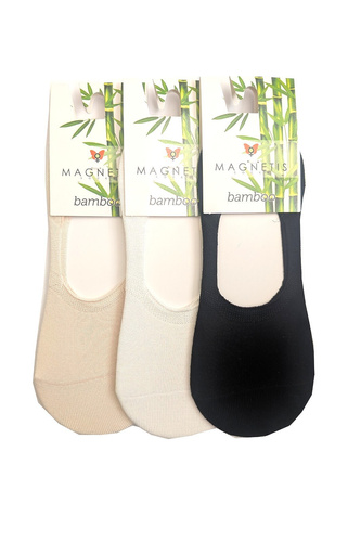 Neviditelné stopky baleríny Bamboo Magnetis 251145 komfort black
