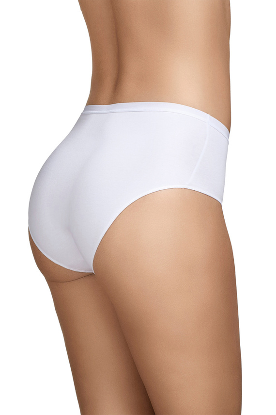 Figi wysokie Selene 401 biały bawełniane 2-pack wygodny wysoki stan