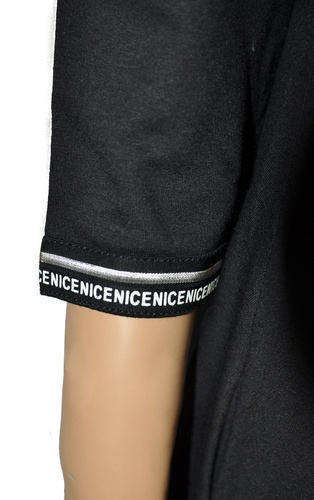 439 Nice De Lafense noční šaty - ženská elegance a pohodlí při spánku - černé