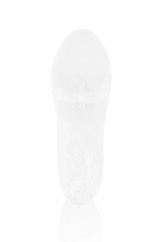 S150D Poloviční froté dlouhé ponožky Italian Fashion - bílé