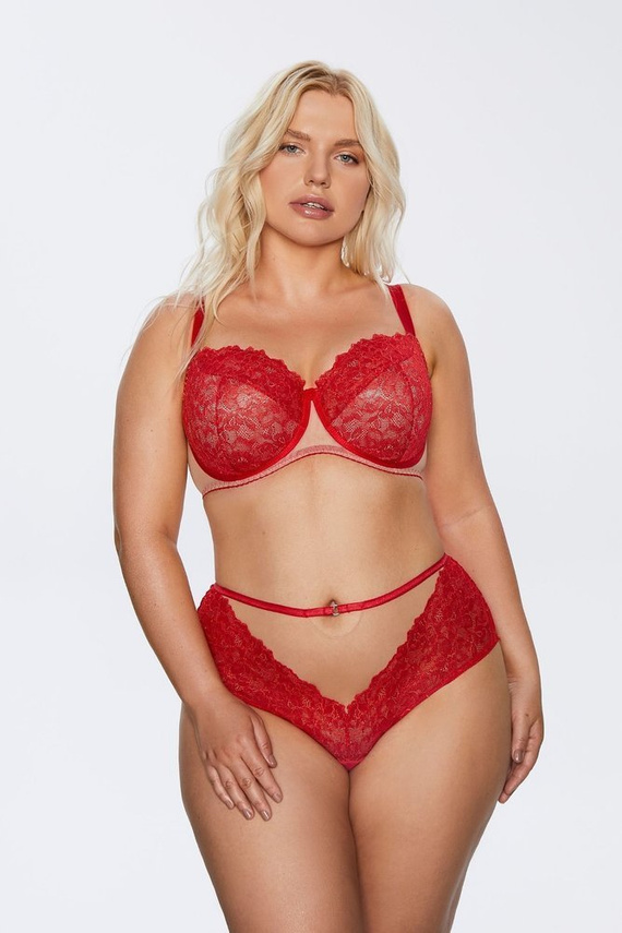 SC-798 Mind Love II Soft bra Kinga červená