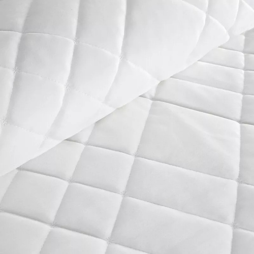 Ria 6 Velurový dekorační přehoz Eurofirany bílý