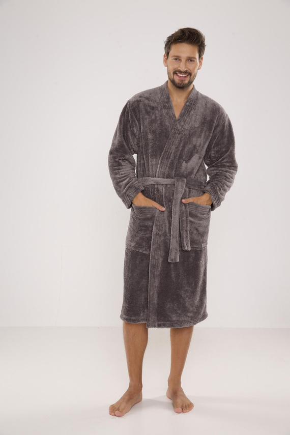 391 Pánský župan Hugo De lafense - šedý