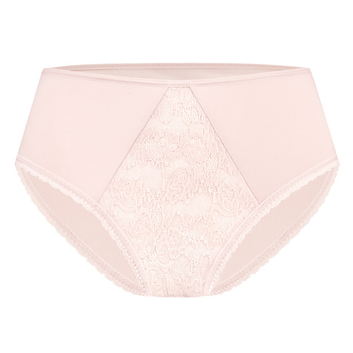 VF-435 - Dámské krajkové kalhotky s vysokým pasem Vena nude