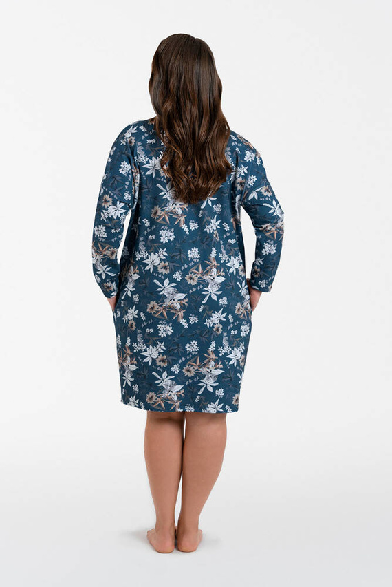 Nikjana dámská tunika s dlouhým rukávem Italian Fashion - potisk