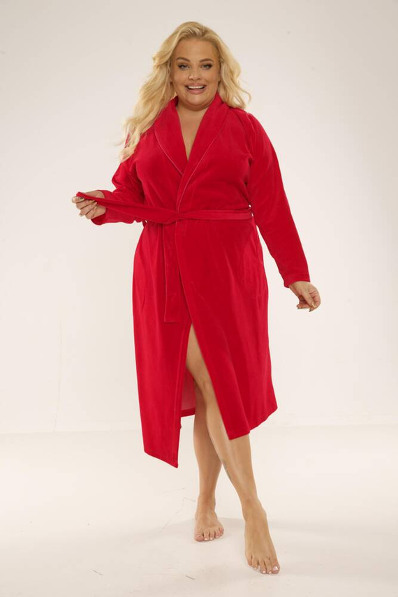 389 / 390 Lydie Dámský župan Forex - amarantová barva