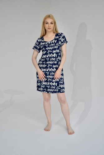 645 Noční košile Amazing Forex - tmavě modrá