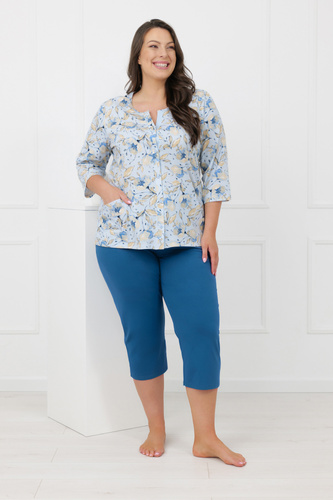 Dámské pyžamo Celozja Italian Fashion 100% bavlna 3/4 rukáv 3/4 kalhoty