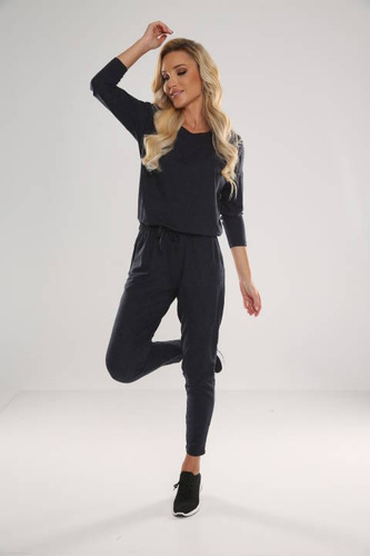 305 Paula Dámský pyžamový oblek - tmavě modrý