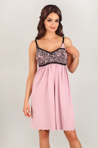 3007 MK Noční košile pro těhotné a kojící Lupoline