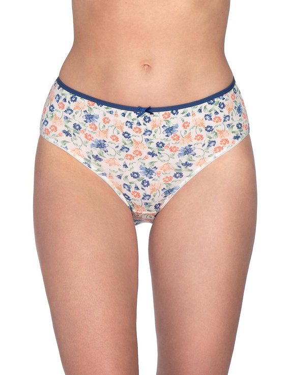 Lama L-122 BI-68 dámské kalhotky bavlněné bikini 3 ks pohodlné