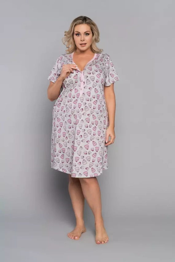 Dolce Dámské tričko s krátkým rukávem Italian Fashion - potisk