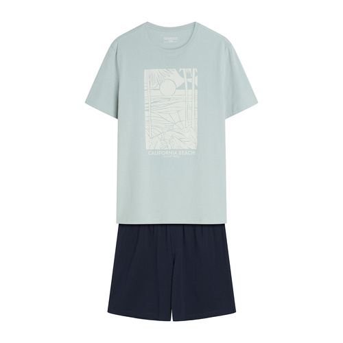 Pánské pyžamo 44503 Brook Henderson 100% bavlna, krátký rukáv