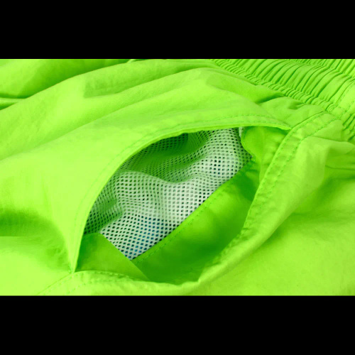 Sesto Senso pánské plavkové šortky rychleschnoucí plážové s kapsami lime