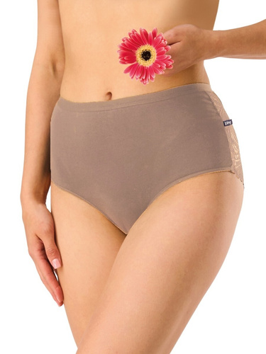 Dámské kalhotky LPF 112 Key maxi bikini z bavlny – pohodlné balení 2 ks