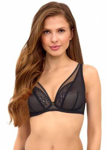 2526 Lupoline černá měkká podprsenka