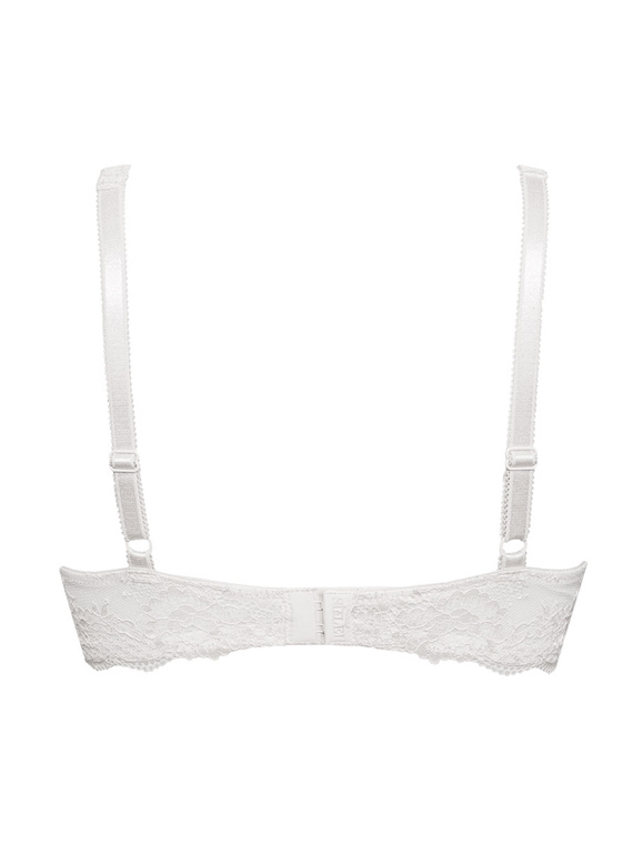 2442 Podprsenka Wonderlace - krajková, měkká, s kosticí a nastavitelnou velikostí Sielei bílá