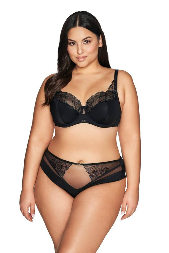 2071 Polovyztužená podprsenka Ava černá