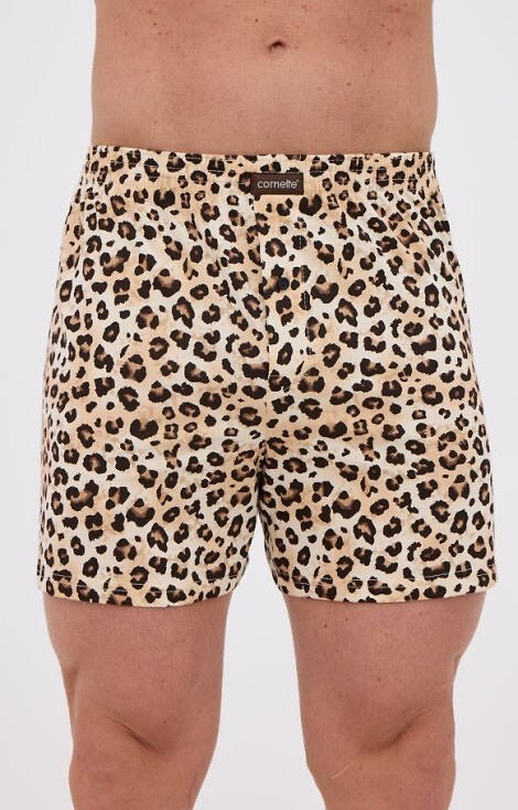001/181 011/181 Pánské boxerky Cornette Classic - Leopardí potisk | Pohodlí a styl