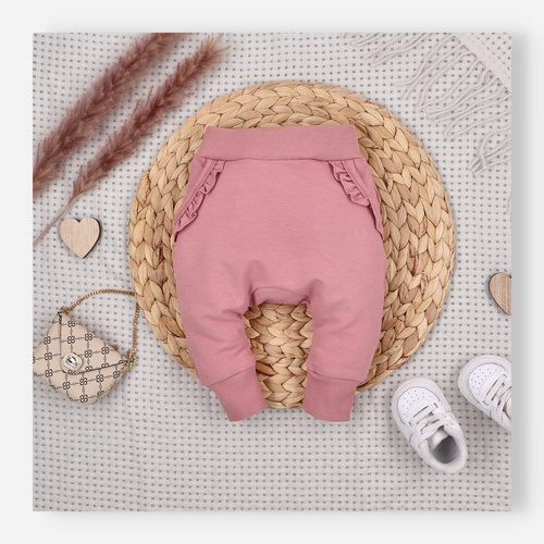 Nini Dětské Tepláky Little Mouse 95% Organická Bavlna – Polsko