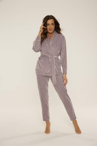 837 Macarena De Lafense tepláková souprava - béžová melange