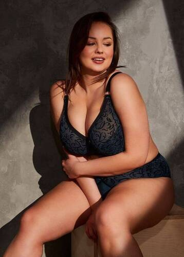 BS 1213 Adaline Maxi Polovyztužená podprsenka (poloměkká)Gaia-tyrkysová