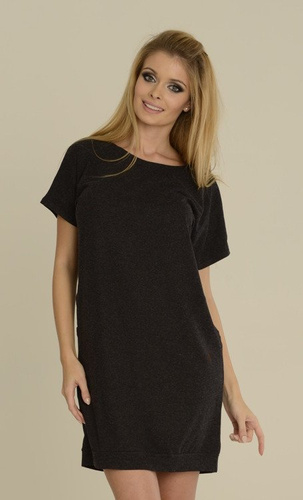 531 Paula Bombka noční košile De Lafense - grafitová