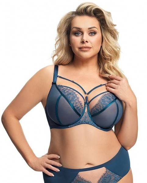 K 665 Paradise Dámské kalhotky GORSENIA - modré