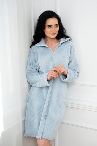 Arena Dámský župan Italian Fashion - modrý