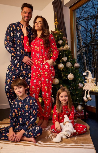 786/473 Dog 3 Cornette dámský overal - červený, slavnostní, bavlna