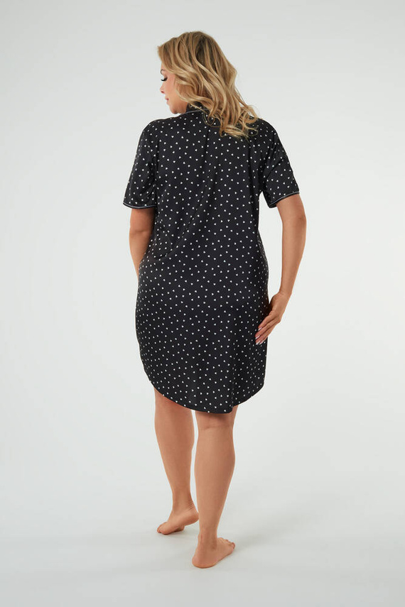 Noční košile Ria s krátkým rukávem Italian Fashion - potisk