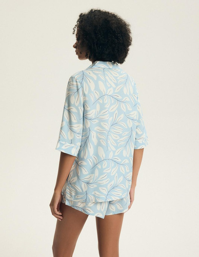 Dámské pyžamo 44482 Estes 100% viskóza na knoflíky