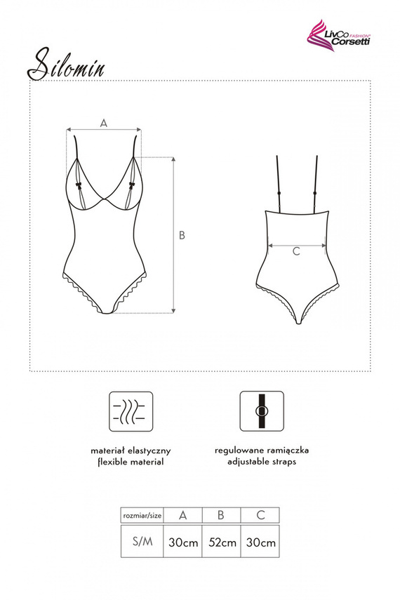 Silomin LC 1401 Souprava spodního prádla LivCo Corsetti Fashion