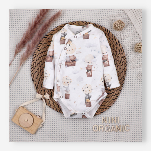 Body Nini Balloon Friends 100% organická bavlna, vyrobeno v Polsku