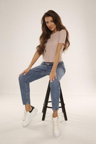 698 Freya Halenka s krátkým rukávem De Lafense - písková