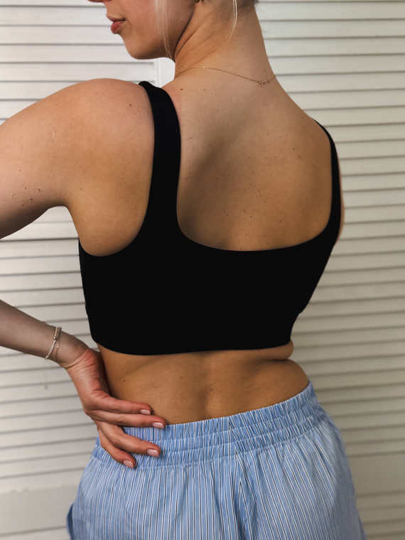 Milk&Love Mombri Klasyk nepromokavá kojicí podprsenka black